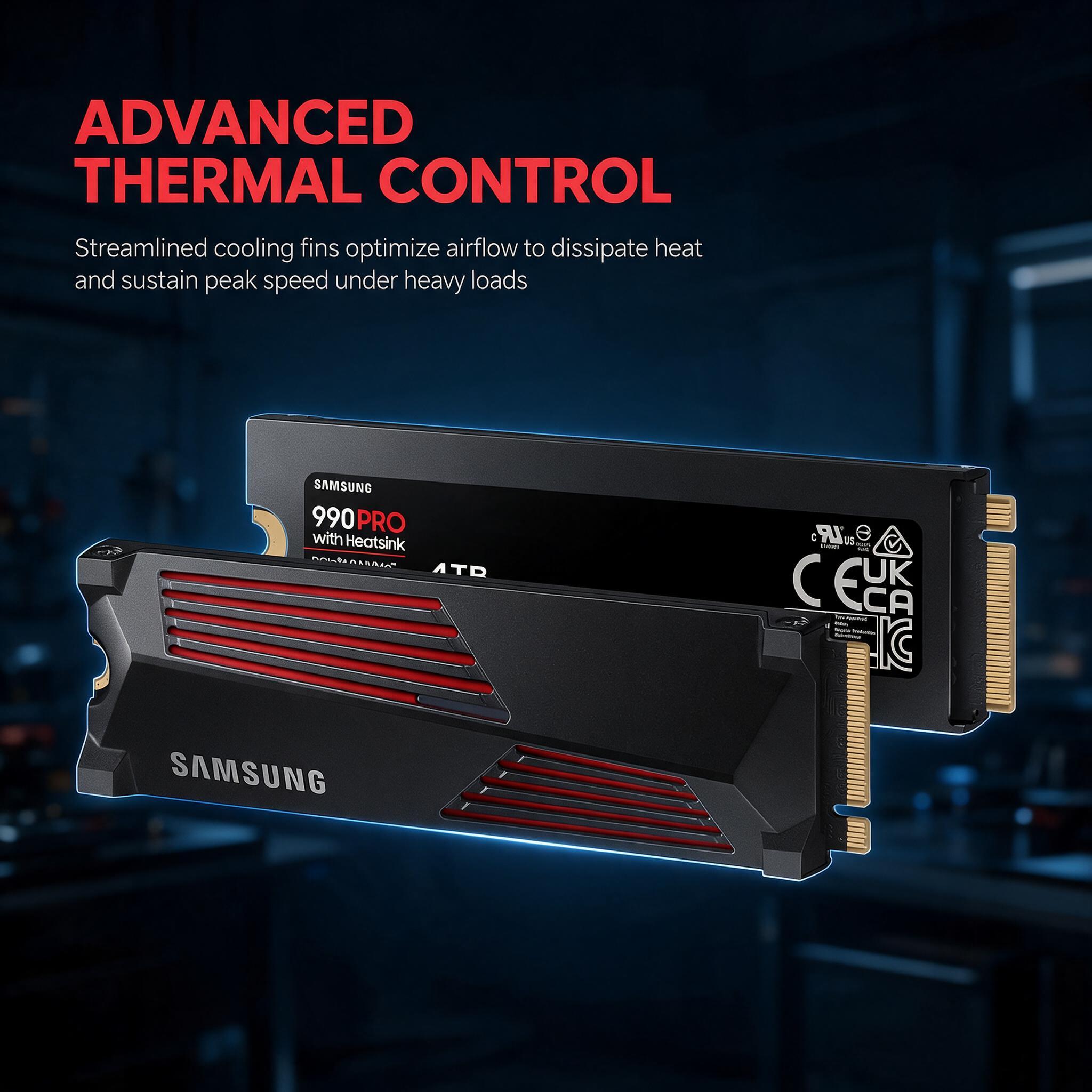 SAMSUNG 990 PRO with Heatsink  - đánh giá và giá Samsung Ssd 990 Pro
