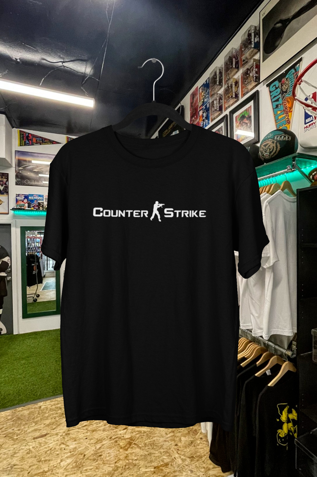 Vintage Counter Strike text Lo - đánh giá và giá Esports Gaming Logos