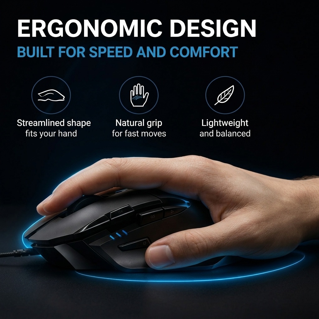 Logitech G402 Wired Gaming Mou - đánh giá và giá Esports Gaming Logos