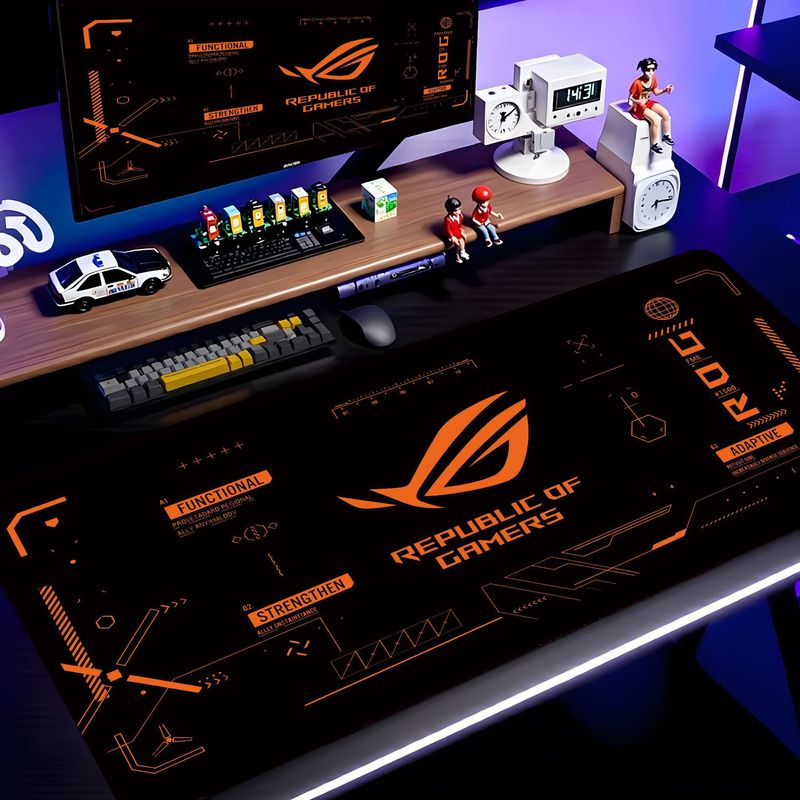 VIKAMA Black Pink ROG Tech Cir - đánh giá và giá Esports Gaming Logos